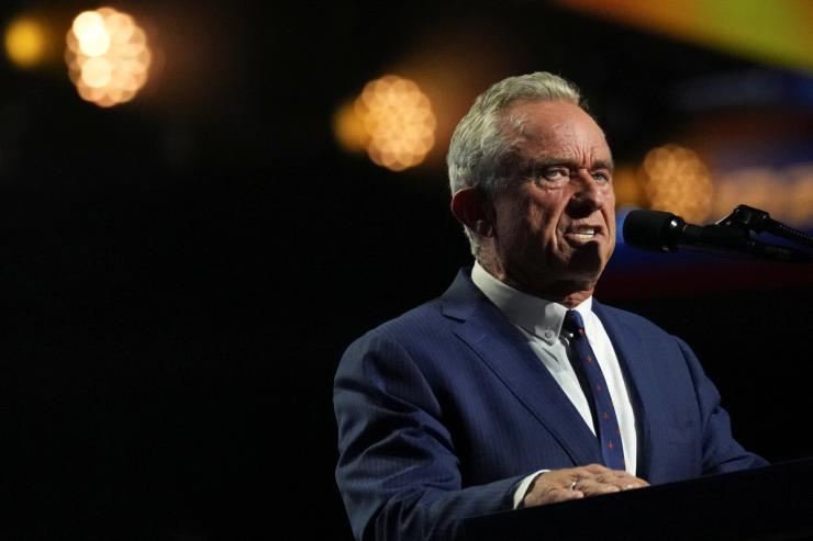 US Health and Human Services Secretary Robert F. Kennedy Jr.