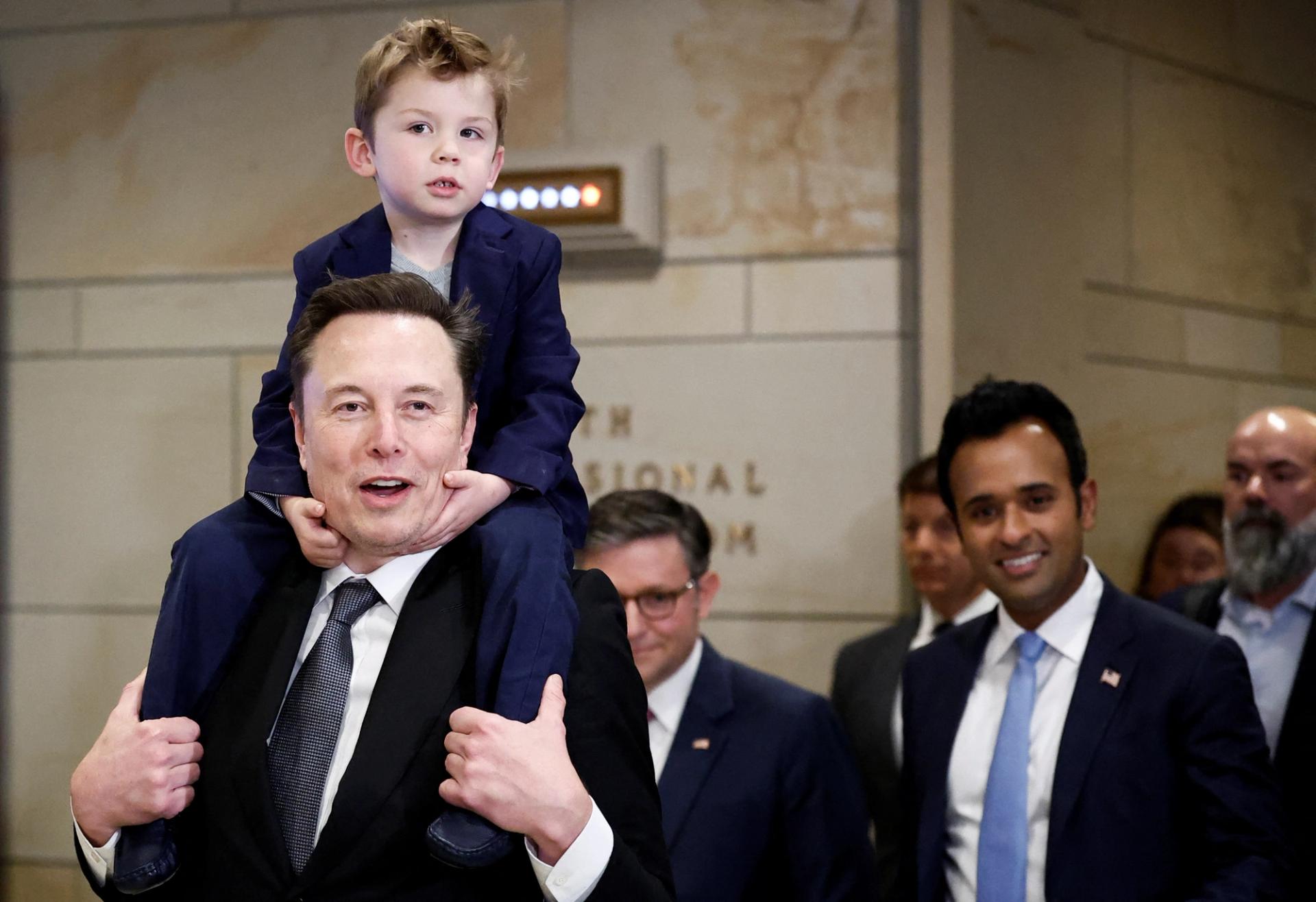 Elon Musk and Vivek Ramaswamy of Donald Trump’s DOGE