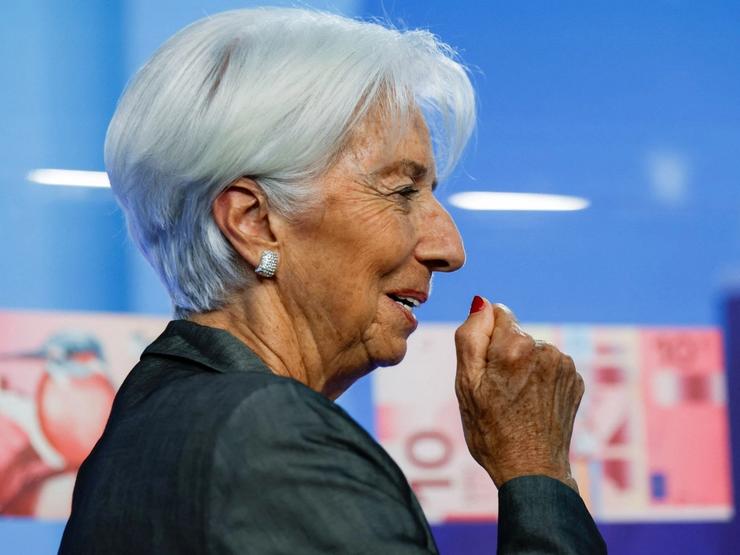 European Central Bank President Christine Lagarde.