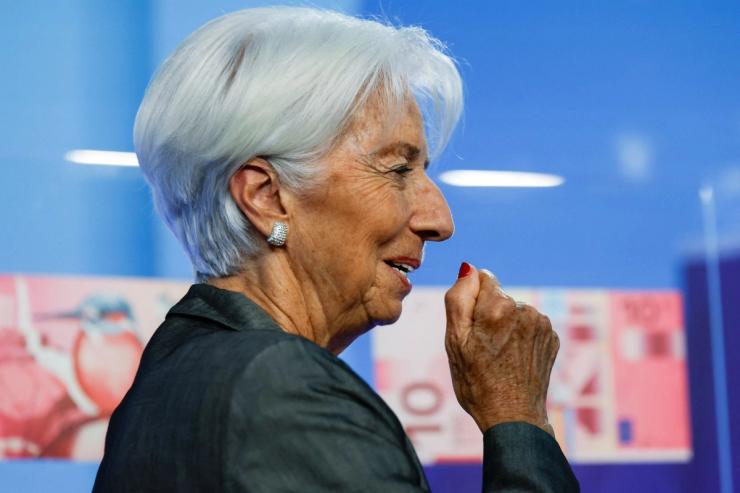 European Central Bank President Christine Lagarde.
