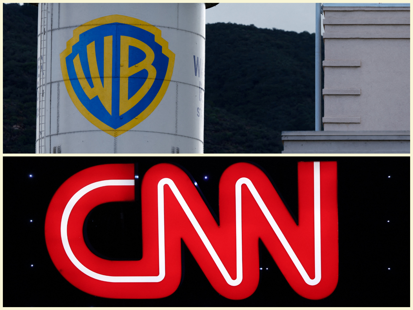 Warner Bros. and CNN logos 