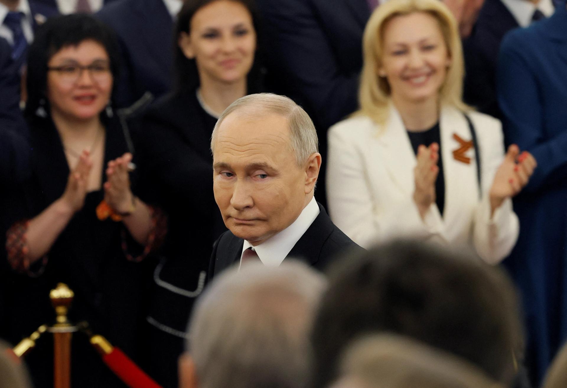 Putin sworn in for fifth term as president, tightening his grip over Russia  | Semafor