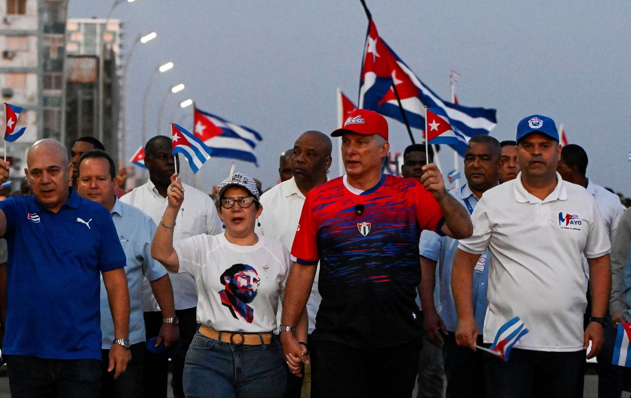 Cuban President Miguel Díaz Canel. 