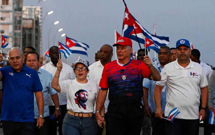 Cuban President Miguel Díaz Canel.