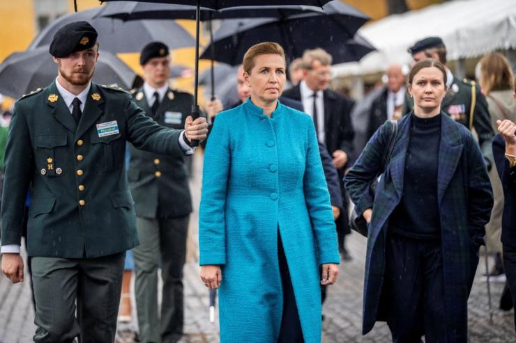 Danish Prime Minister Mette Frederiksen.