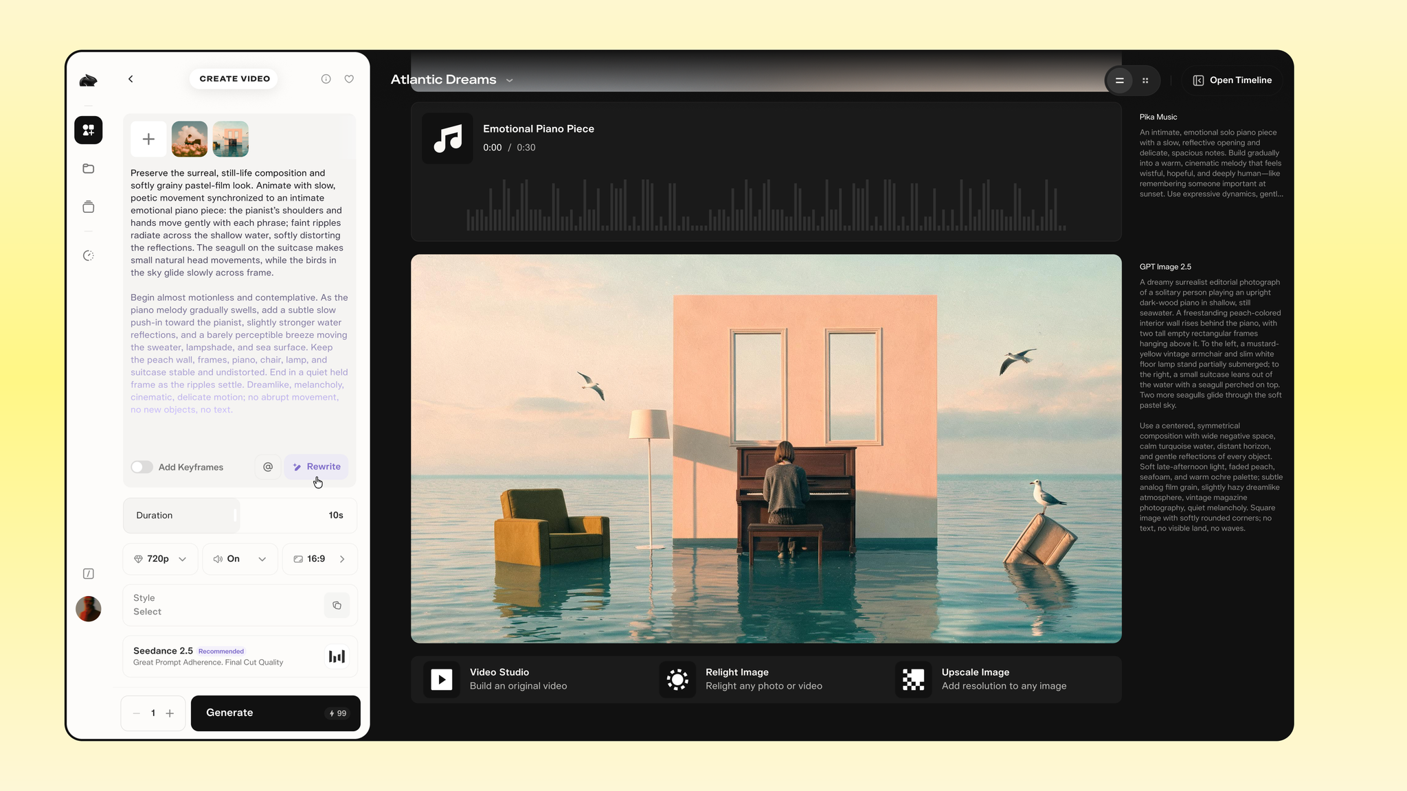 Exclusive / Video AI company Pika offers new tool to speed up AI video creation - Semafor