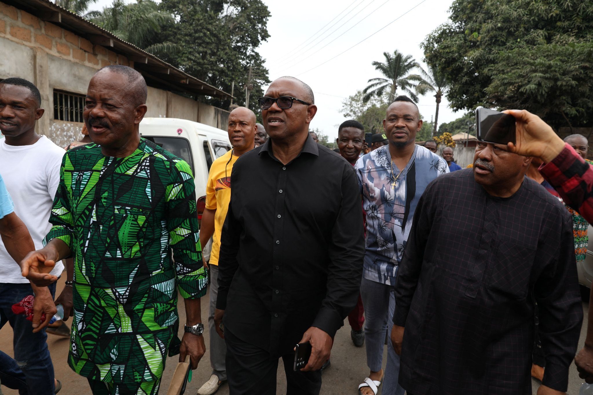 Nigeria Democratic Congress presidential candidate Peter Obi. 