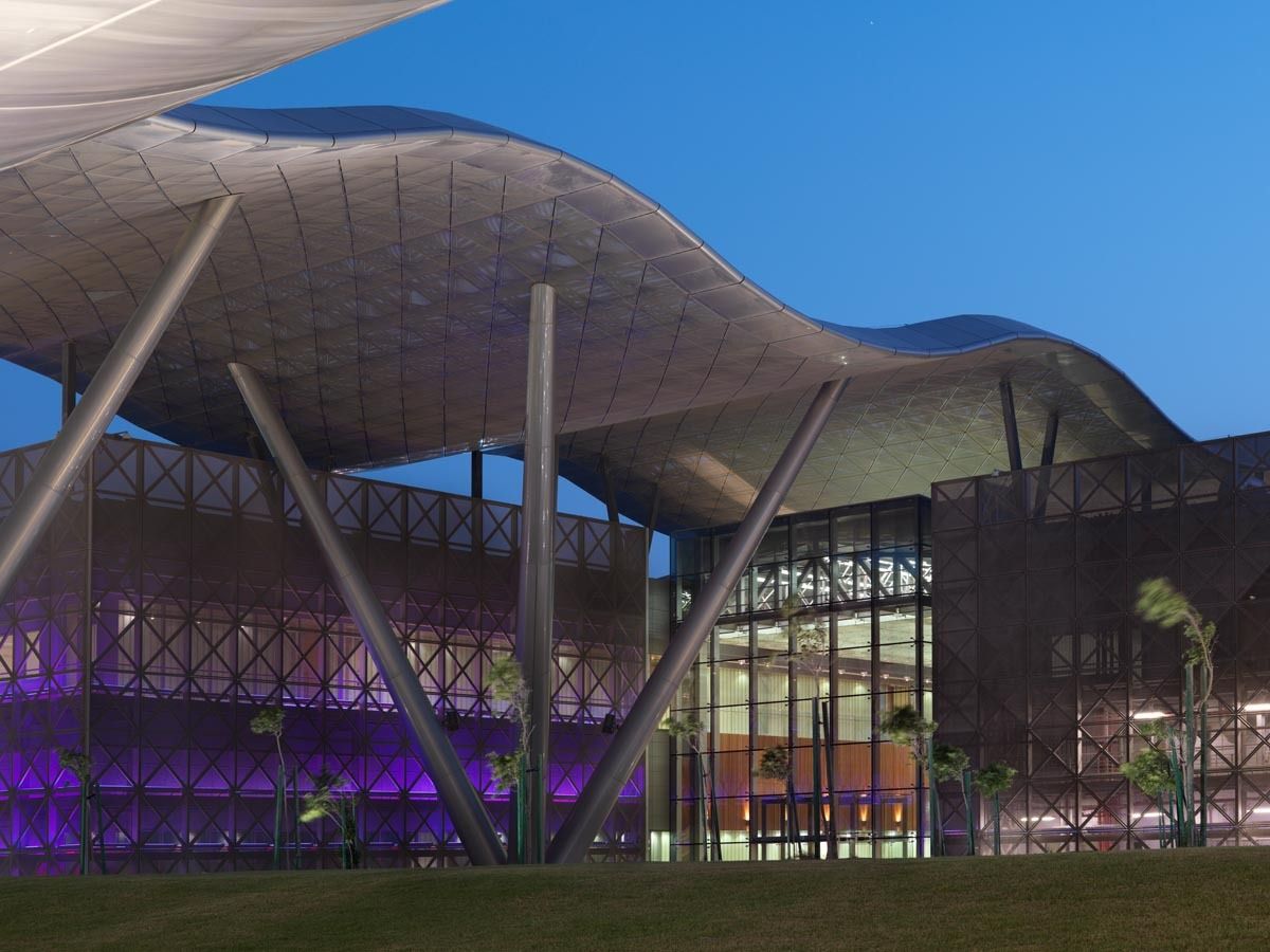 Qatar Science & Technology Park building. 