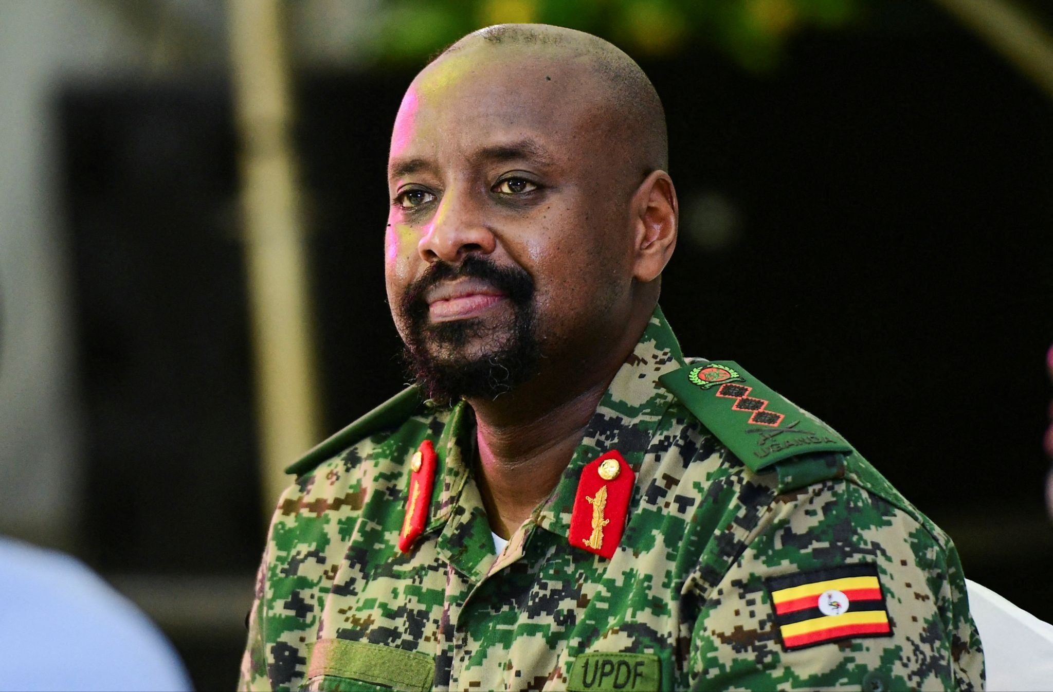 Muhoozi Kainerugaba, son of Ugandan President Yoweri Museveni.