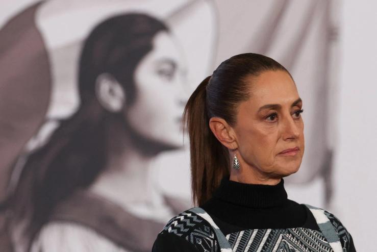Mexican President Claudia Sheinbaum.