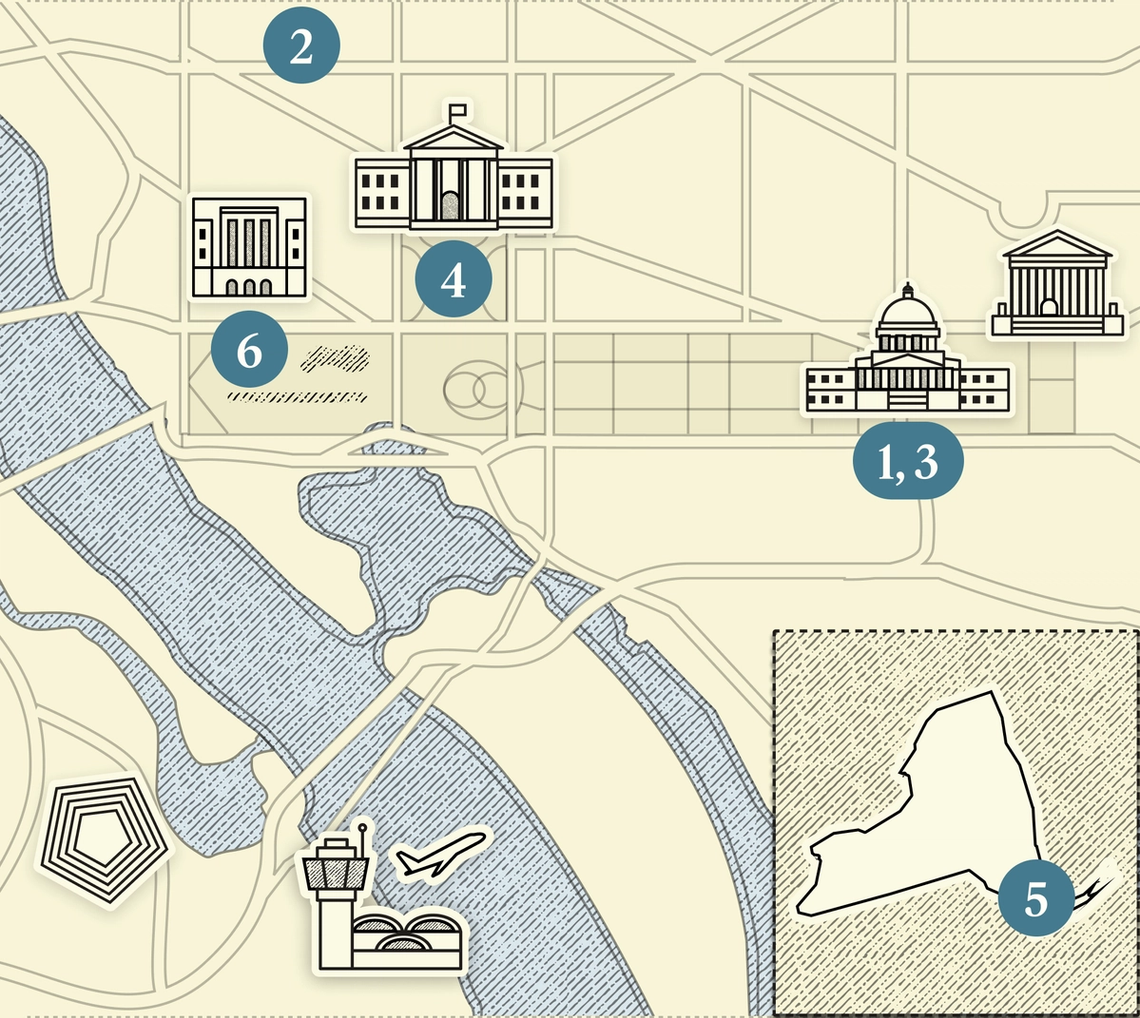 A map of DC.