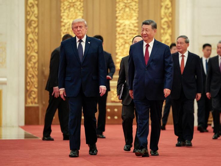 US President Donald Trump and Chinese leader Xi Jinping.
