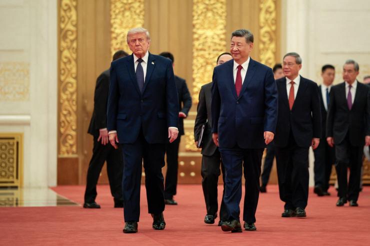 US President Donald Trump and Chinese leader Xi Jinping.