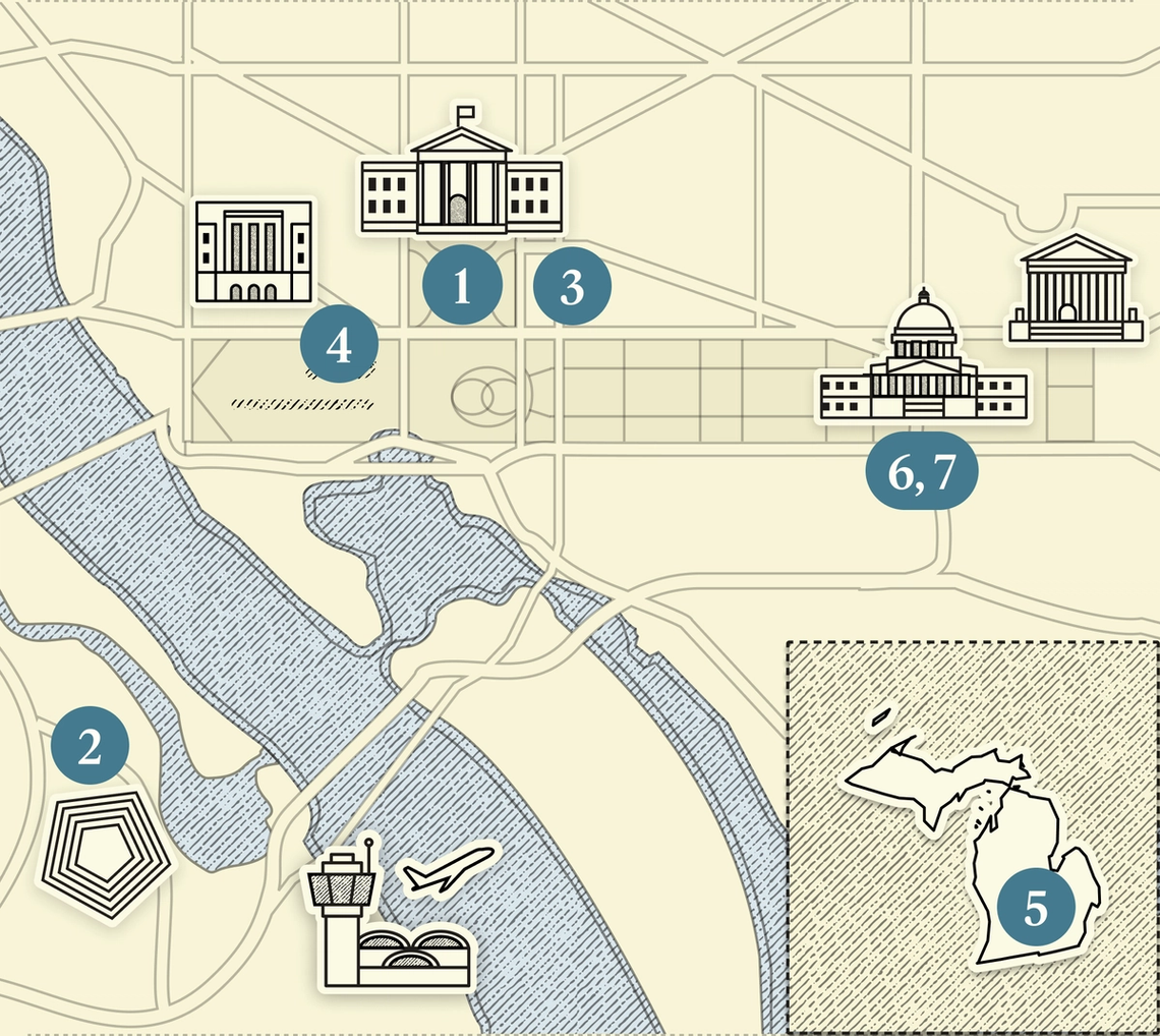 A map of DC.