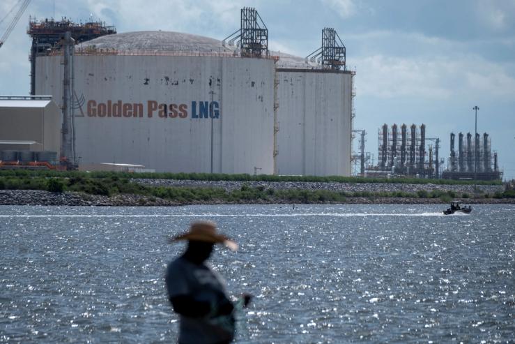 A view of Golden Pass LNG facility in Port Arthur, Texas, U.S., June 23, 2025