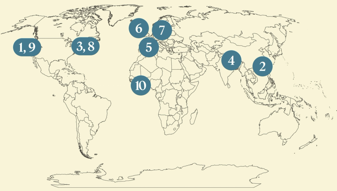 Semafor World Today map graphic