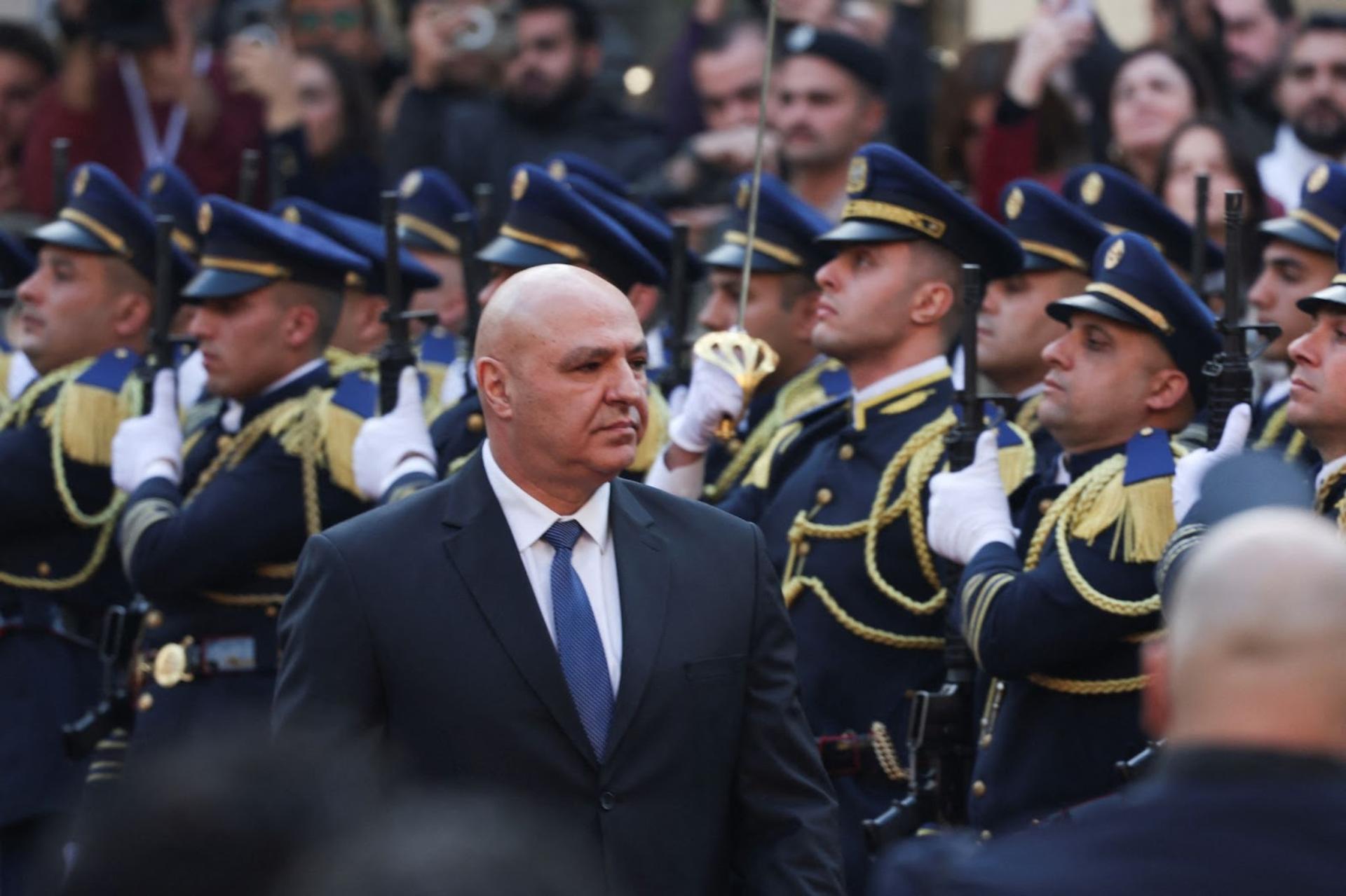  Lebanese parliament vote to elect a new president in Beirut.