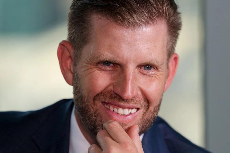 Executive Vice President of the Trump Organization, and son of US President, Eric Trump.