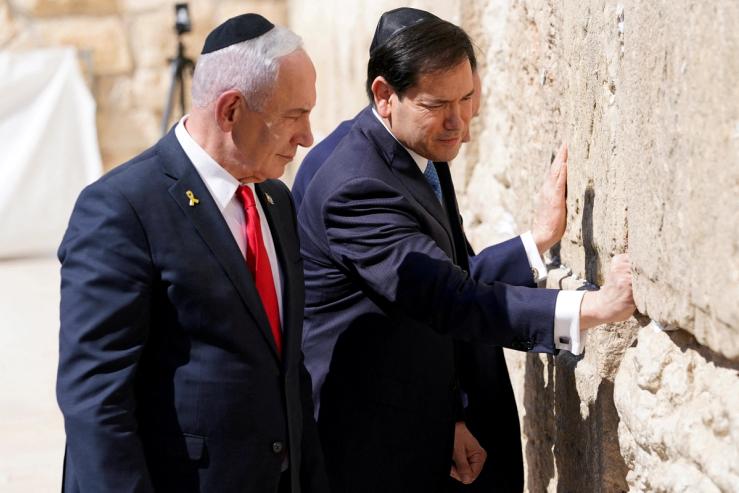 Marco Rubio and Benjamin Netanyahu