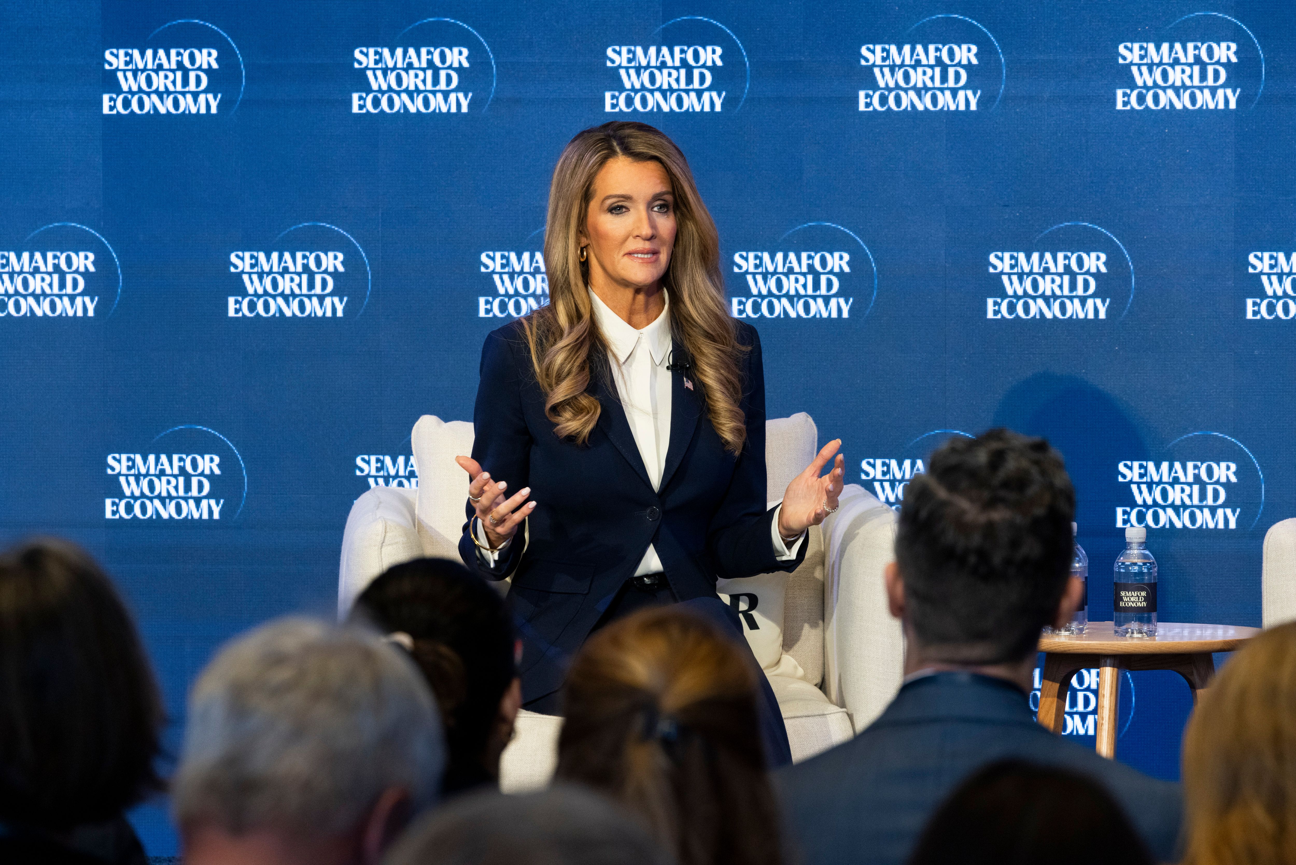 Kelly Loeffler, Small Business Administration administrator, speaks at Semafor World Economy 2026.