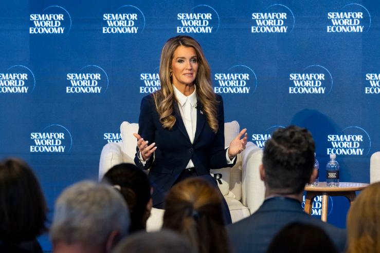 Kelly Loeffler, Small Business Administration administrator, speaks at Semafor World Economy 2026.