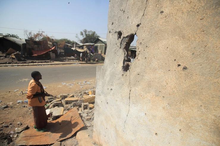 An armed fighter in Ethiopia’s Afar region in 2022.
