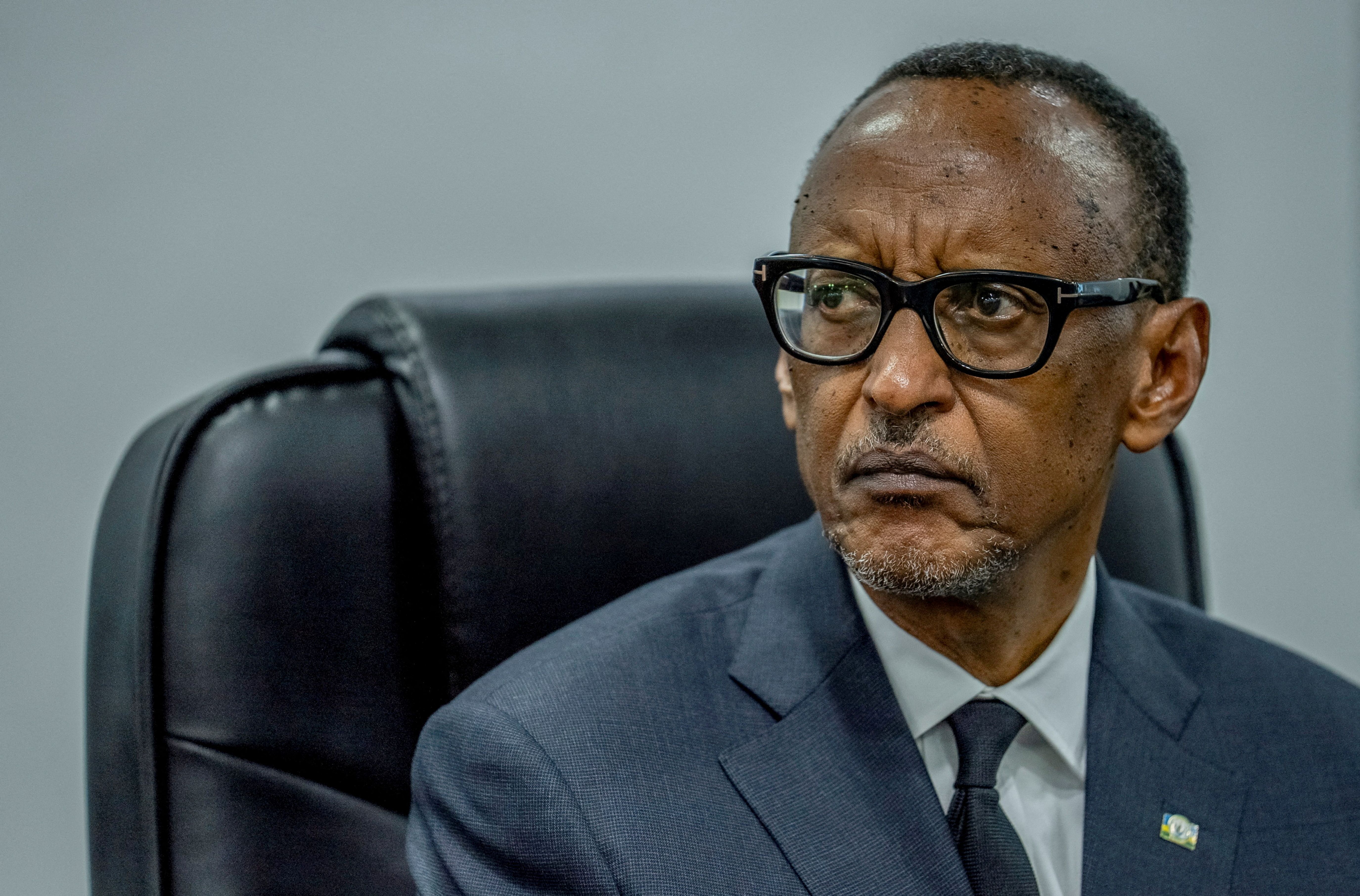 Rwandan President Paul Kagame. 