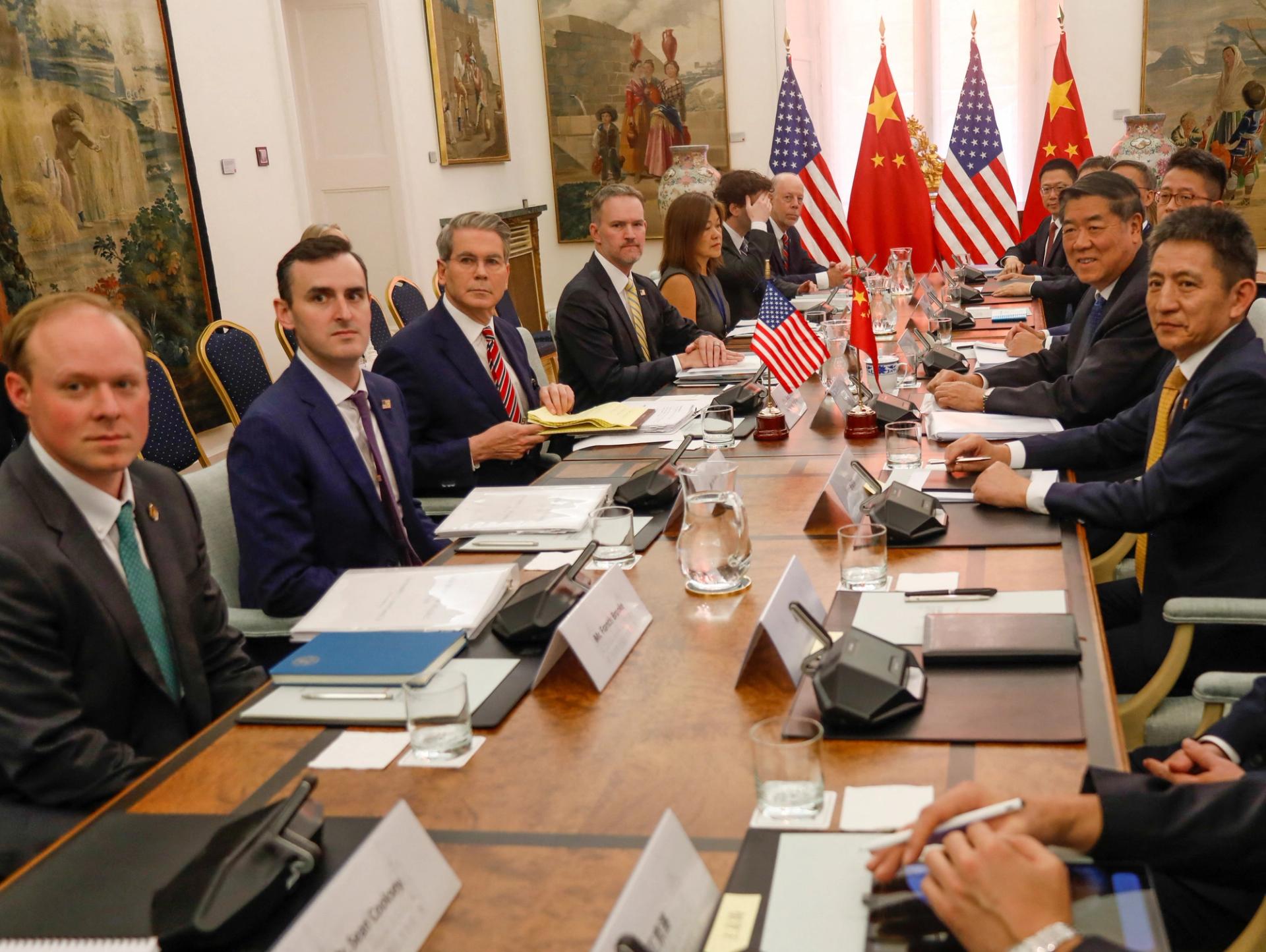 US and Chinese officials meeting in Madrid