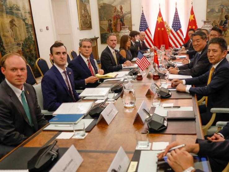 US and Chinese officials meeting in Madrid