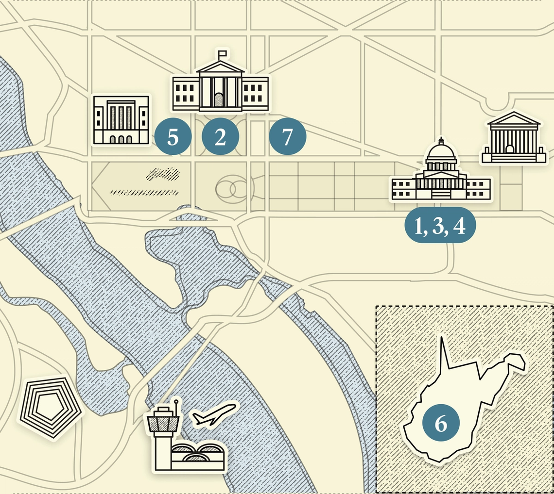A map of DC.