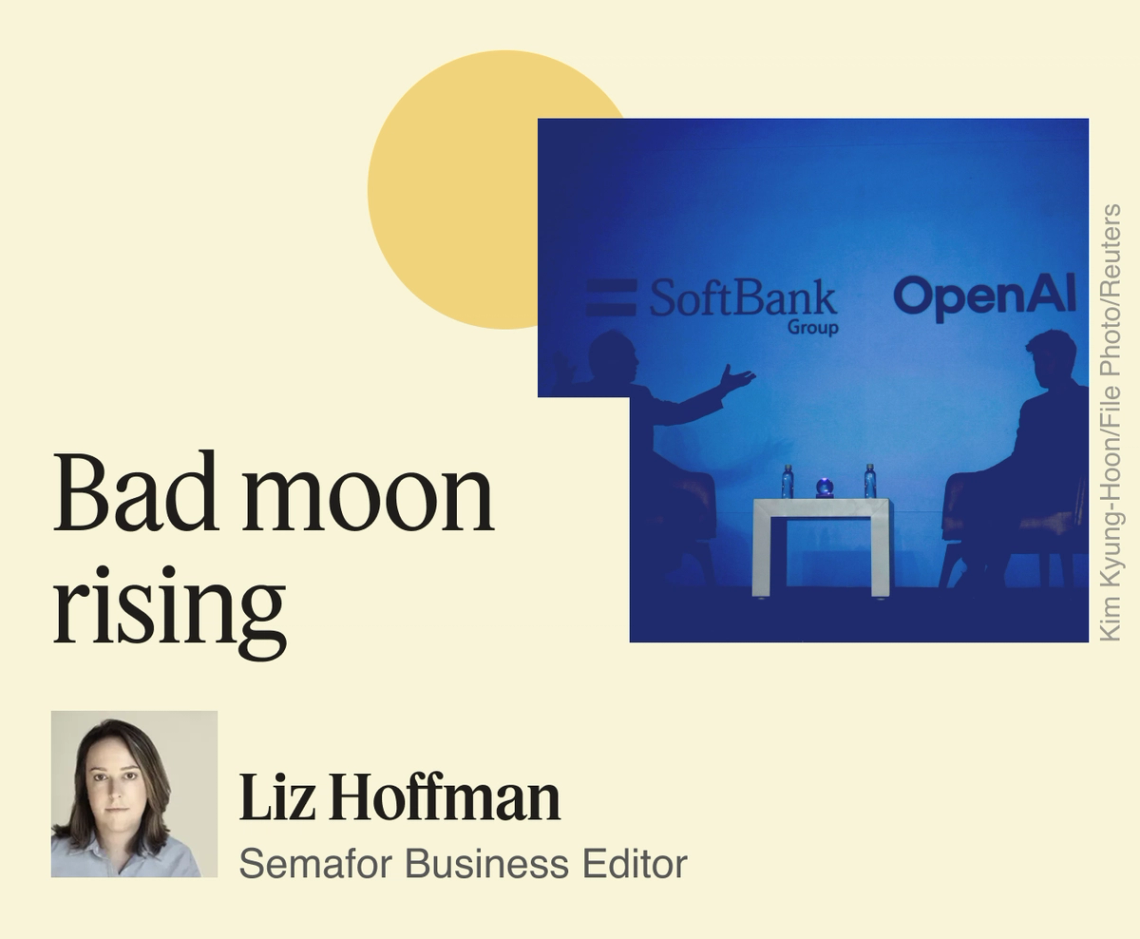 Bad moon rising.