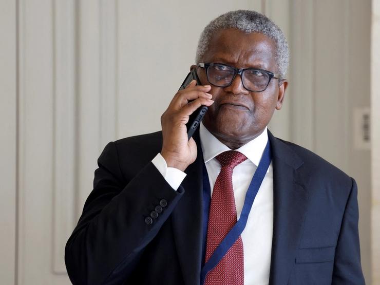 Nigerian entrepreneur Aliko Dangote.