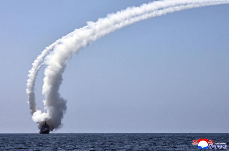 North Korea fires ballistic missile ahead of major US-South Korea military drills.