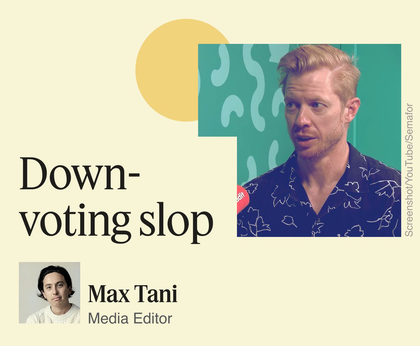 Downvoting slop 