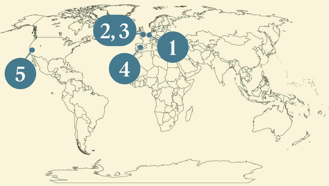 Energy map.