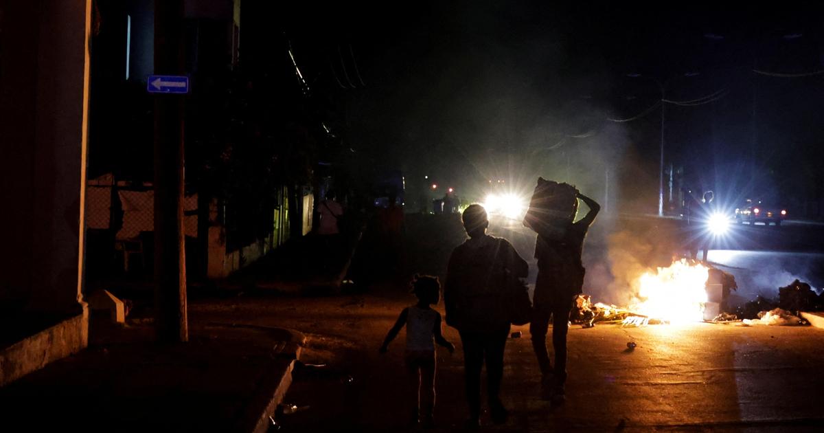 Cubans stage rare protests over power outages