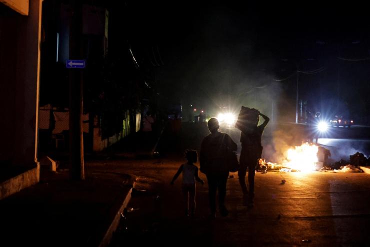 Portests in Havana.