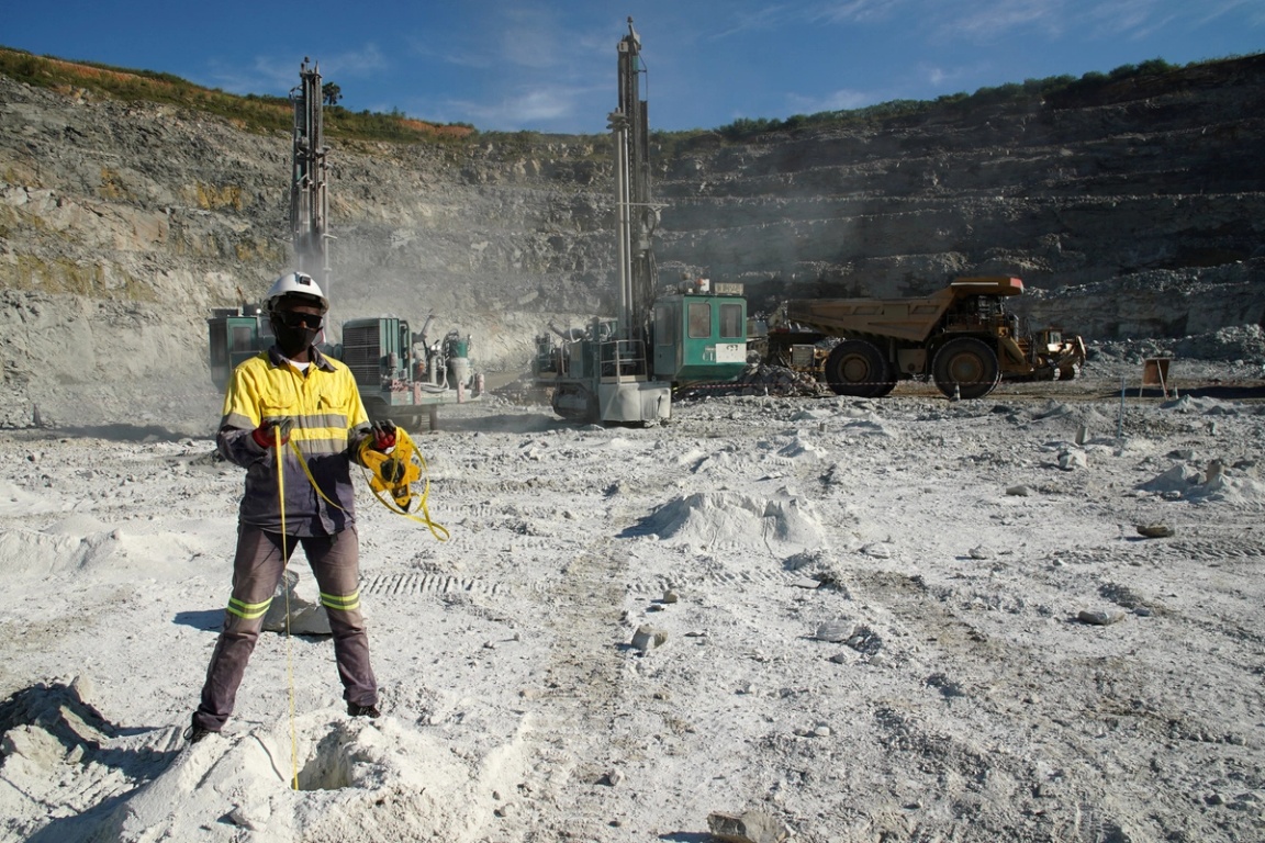 A mine in the DRC.