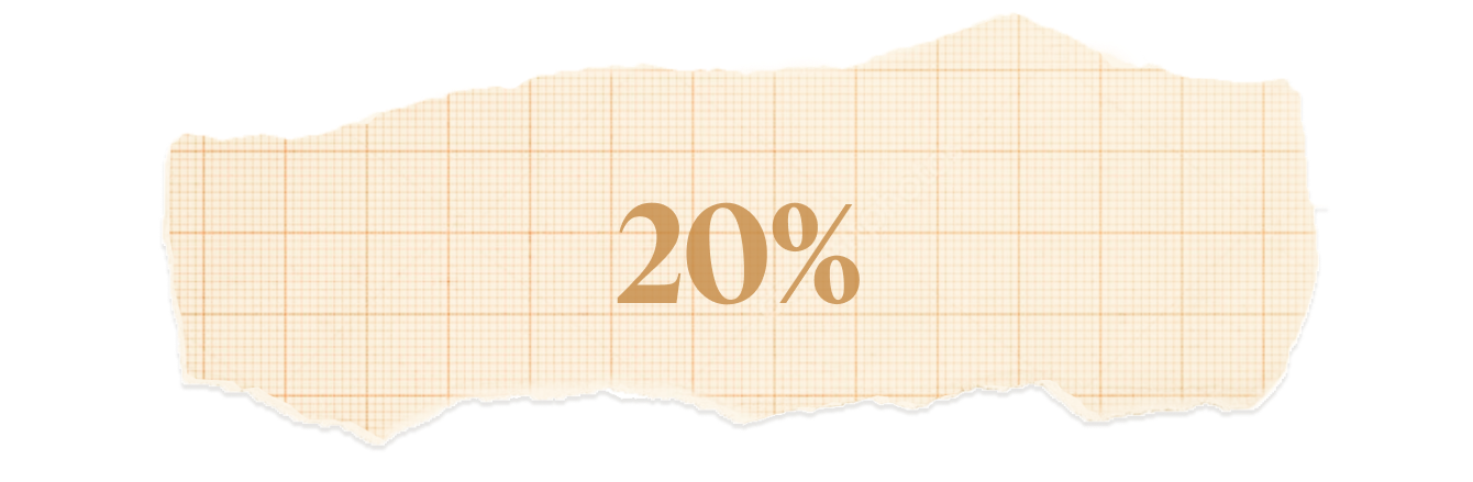 20%