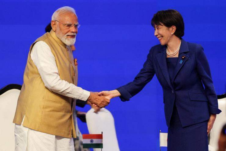 Narendra Modi and Sanae Takaichi