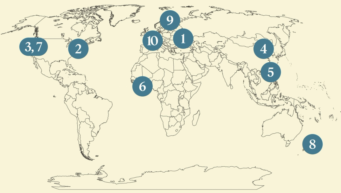 Semafor World Today map graphic.