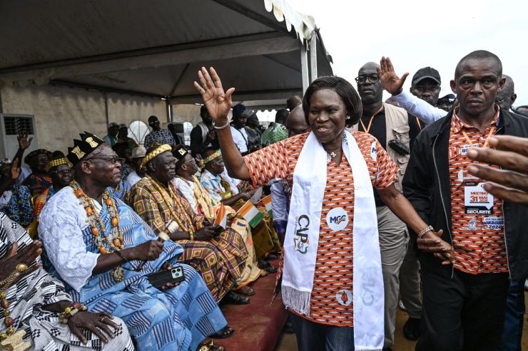 Former Côte d’Ivoire First Lady Simone Gbagbo.