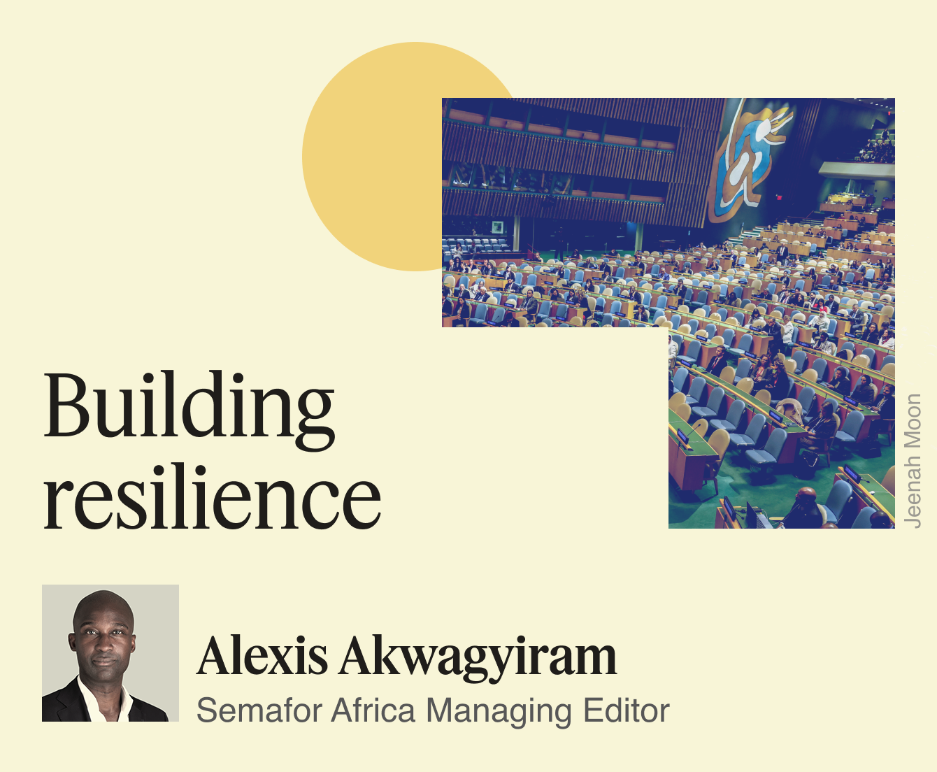 Building resilience, Alexis Akwagyiram.