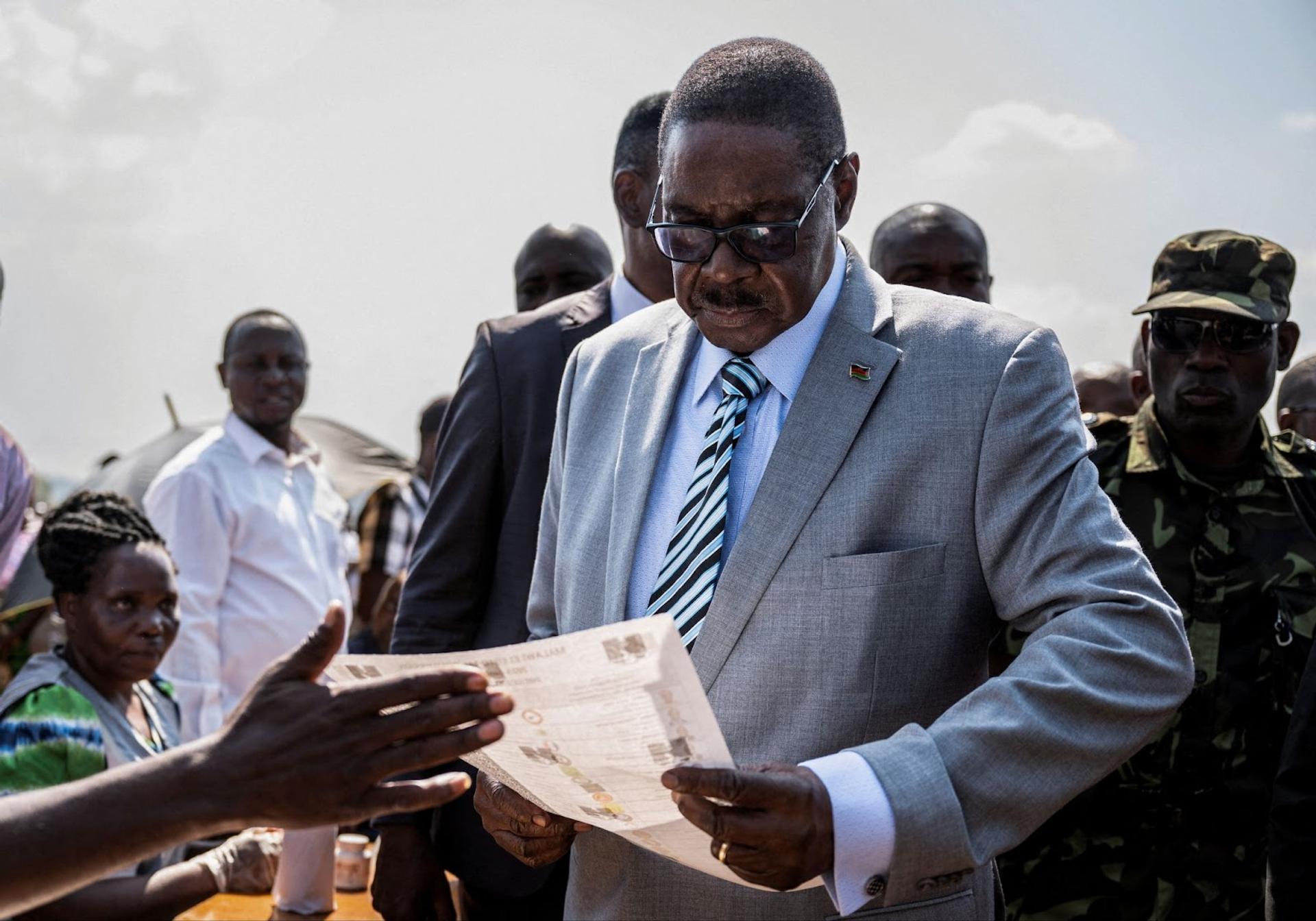 Former Malawi President Peter Mutharika.