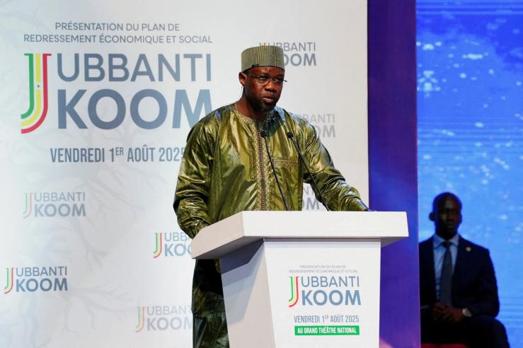 Senegal’s Prime Minister Ousmane Sonko.