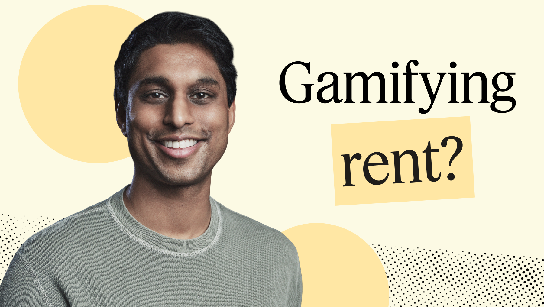 A graphic showing Bilt CEO Ankur Jain.