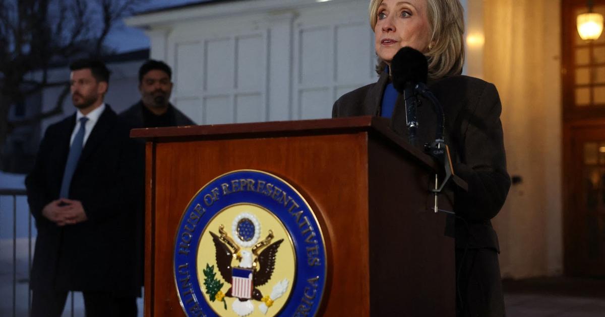 Hillary Clinton denies meeting Epstein in testimony to US lawmakers