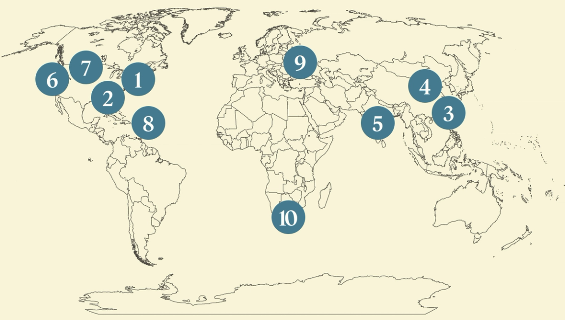 Semafor World Today map graphic