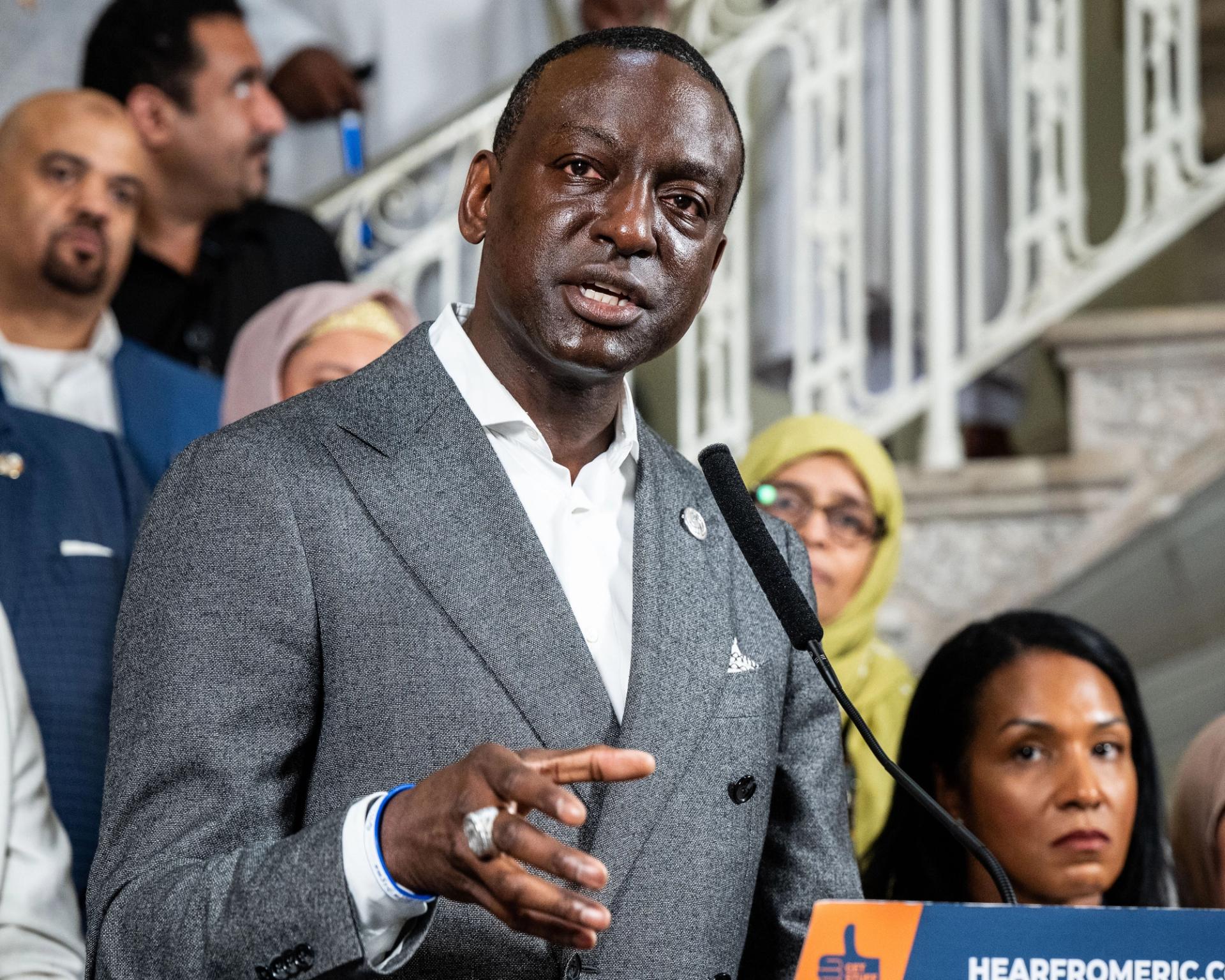 Yusef Salaam, one of the Central Park 5, who won a seat on the New York City Council