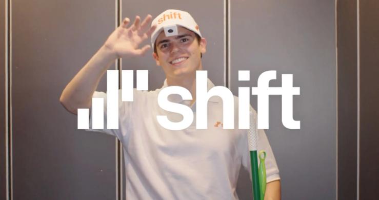 A Shift logo.